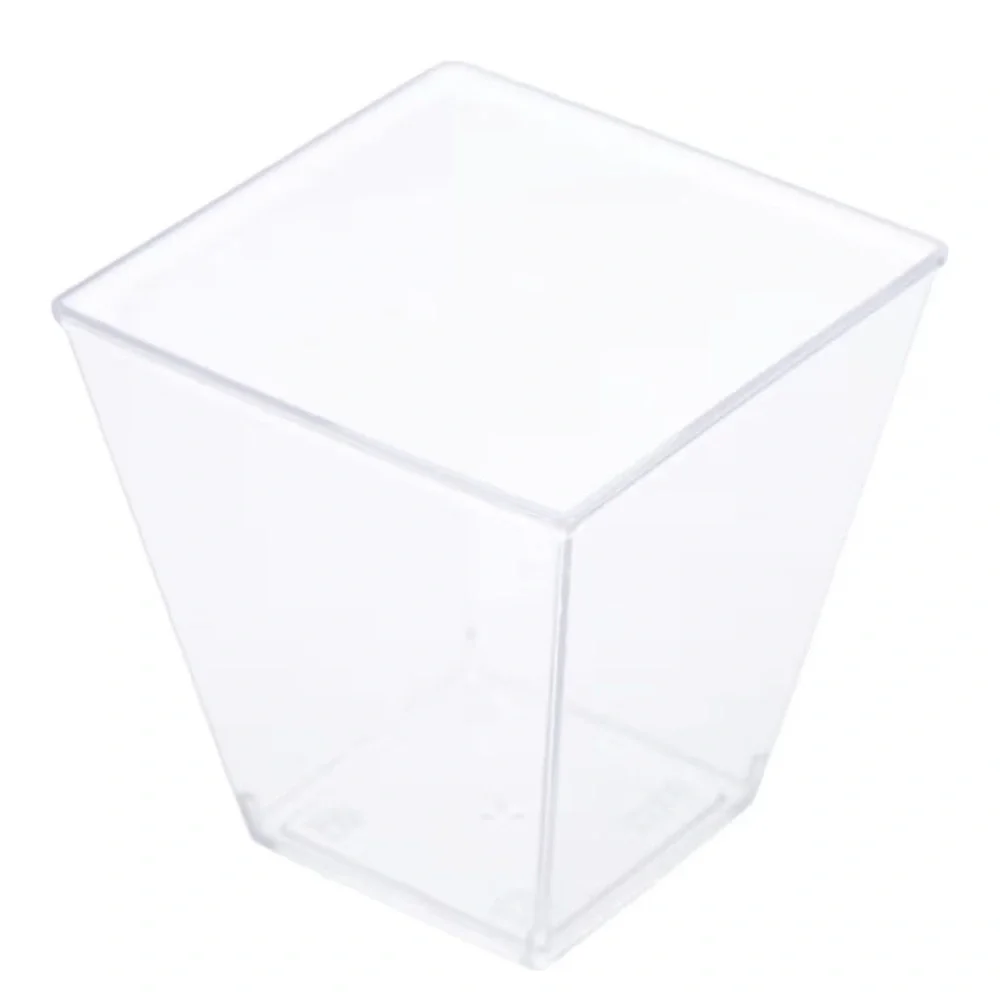 Pack of 50 Verrine Pyramid Shape Serving Cups (A101)